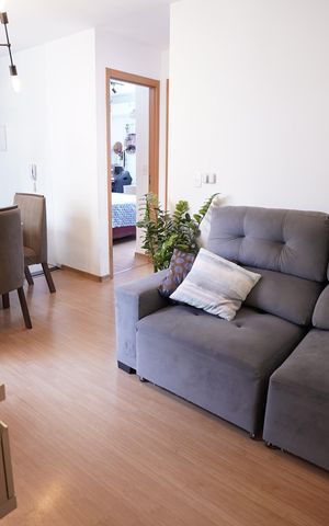 Apartamento à venda com 44m², 2 quartos e 1 vaga