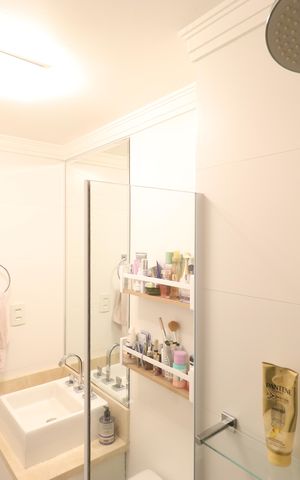 Apartamento à venda com 62m², 2 quartos e 2 vagasBanheiro da Suíte