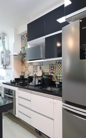 Apartamento à venda com 62m², 2 quartos e 2 vagasBanheiro e Área de serviço 