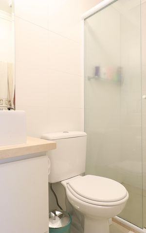 Apartamento à venda com 62m², 2 quartos e 2 vagasBanheiro Social