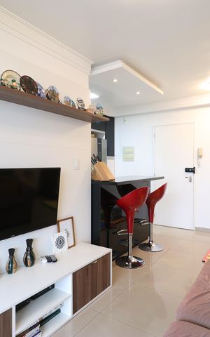Apartamento à venda com 62m², 2 quartos e 2 vagasSala