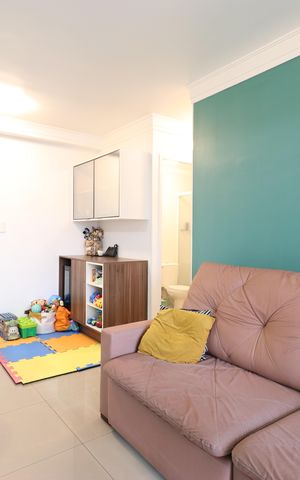 Apartamento à venda com 62m², 2 quartos e 2 vagasSala