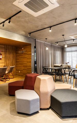 Studio à venda com 27m², 1 quarto e sem vagaSalão de Festas