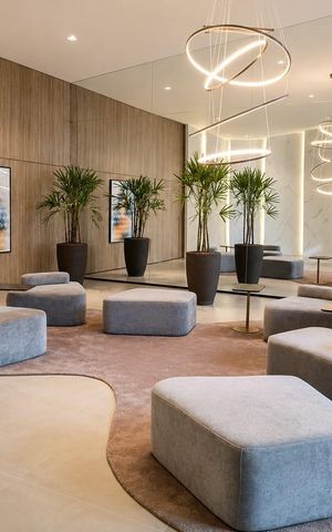 Studio à venda com 58m², 1 quarto e sem vaga Studio à venda com 58m², 1 quarto e sem vagaHall Social