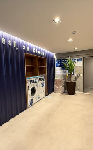 Studio à venda com 58m², 1 quarto e sem vaga Studio à venda com 58m², 1 quarto e sem vagaLavanderia