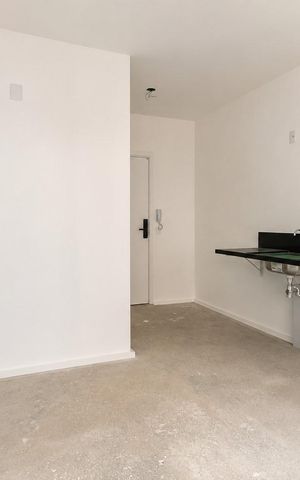 Studio à venda com 22m², 1 quarto e sem vaga