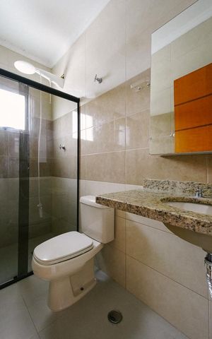 Casa para alugar com 199m², 3 quartos e 2 vagas Casa para alugar com 199m², 3 quartos e 2 vagasBanheiro da Suíte