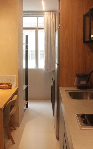 Studio para alugar com 45m², 1 quarto e 1 vagaCozinha e Área de Serviço