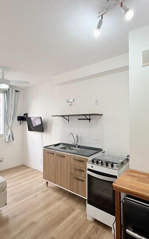 Apartamento para alugar com 24m², 1 quarto e sem vaga Apartamento para alugar com 24m², 1 quarto e sem vagaSala