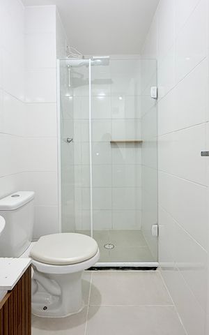 Apartamento para alugar com 24m², 1 quarto e sem vaga Apartamento para alugar com 24m², 1 quarto e sem vagaBanheiro