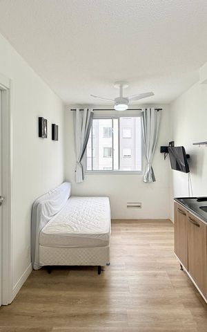 Apartamento para alugar com 24m², 1 quarto e sem vaga Apartamento para alugar com 24m², 1 quarto e sem vagaSala