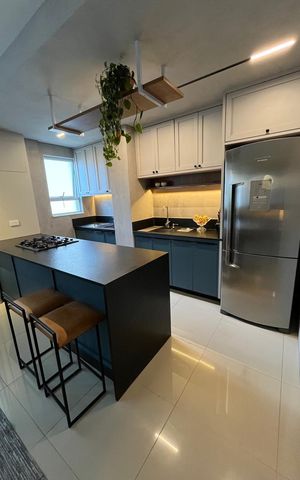 Apartamento à venda com 73m², 2 quartos e 2 vagas Apartamento à venda com 73m², 2 quartos e 2 vagascozinha