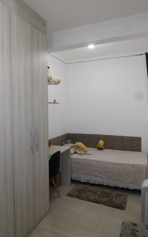 Casa à venda com 98m², 3 quartos e 2 vagasQuarto 3