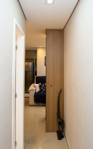 Apartamento à venda com 49m², 2 quartos e 1 vagaCorredor