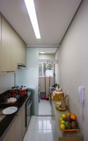 Apartamento à venda com 49m², 2 quartos e 1 vagaCozinha