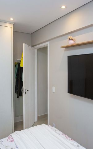 Apartamento à venda com 49m², 2 quartos e 1 vagaQuarto 1