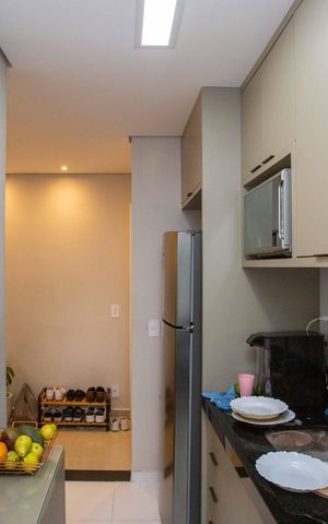 Apartamento à venda com 49m², 2 quartos e 1 vagaCozinha