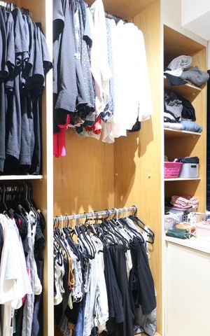Apartamento à venda com 68m², 2 quartos e 2 vagasCloset da suíte 2