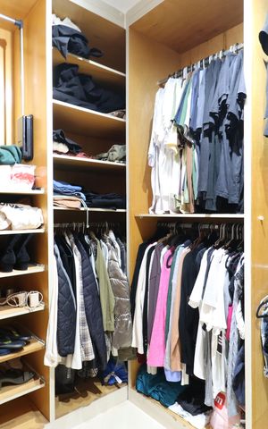Apartamento à venda com 68m², 2 quartos e 2 vagasCloset da suíte 2