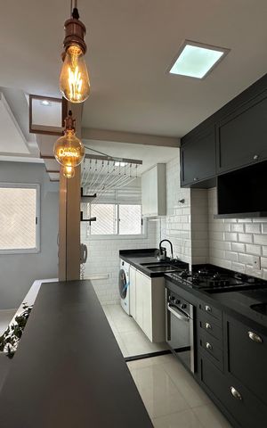Apartamento à venda com 51m², 2 quartos e 1 vaga Apartamento à venda com 51m², 2 quartos e 1 vagaCozinha