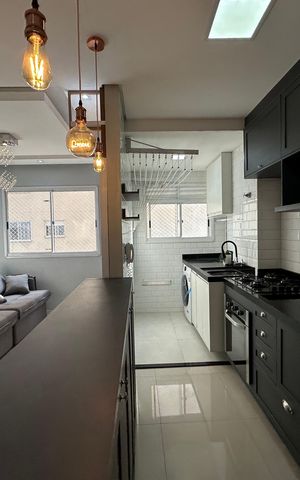 Apartamento à venda com 51m², 2 quartos e 1 vaga Apartamento à venda com 51m², 2 quartos e 1 vagaCozinha
