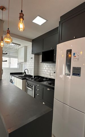 Apartamento à venda com 51m², 2 quartos e 1 vaga Apartamento à venda com 51m², 2 quartos e 1 vagaCozinha