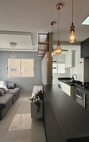 Apartamento à venda com 51m², 2 quartos e 1 vaga Apartamento à venda com 51m², 2 quartos e 1 vagaSala