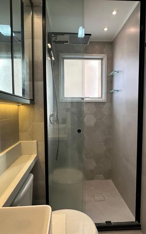 Apartamento à venda com 51m², 2 quartos e 1 vaga Apartamento à venda com 51m², 2 quartos e 1 vagaBanheiro