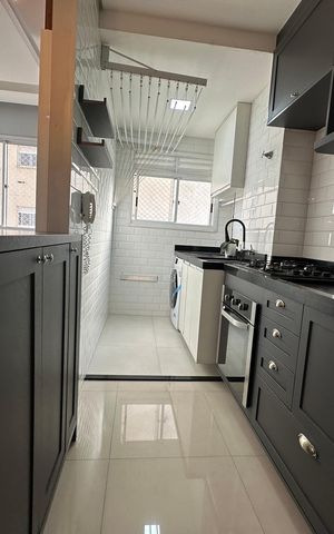 Apartamento à venda com 51m², 2 quartos e 1 vaga Apartamento à venda com 51m², 2 quartos e 1 vagaCozinha