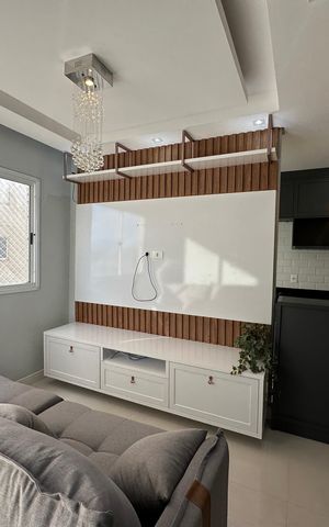 Apartamento à venda com 51m², 2 quartos e 1 vaga Apartamento à venda com 51m², 2 quartos e 1 vagaSala