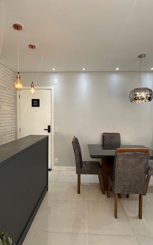 Apartamento à venda com 51m², 2 quartos e 1 vaga Apartamento à venda com 51m², 2 quartos e 1 vagaSala