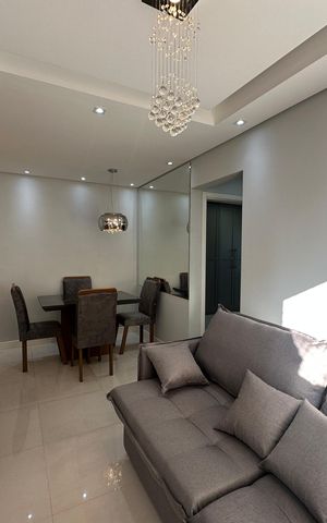 Apartamento à venda com 51m², 2 quartos e 1 vaga Apartamento à venda com 51m², 2 quartos e 1 vagaSala
