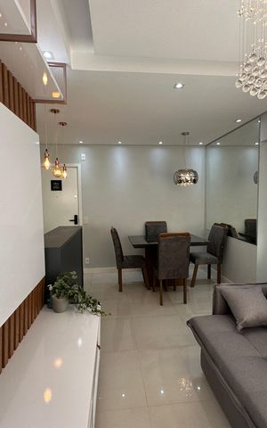 Apartamento à venda com 51m², 2 quartos e 1 vaga Apartamento à venda com 51m², 2 quartos e 1 vagaSala