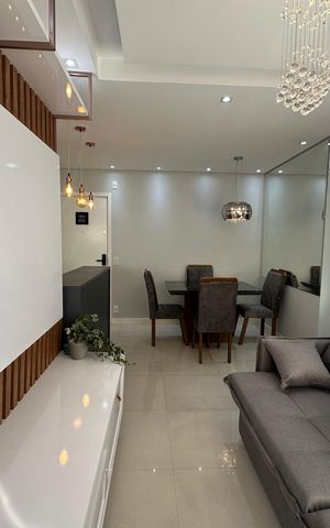 Apartamento à venda com 51m², 2 quartos e 1 vaga Apartamento à venda com 51m², 2 quartos e 1 vagaSala