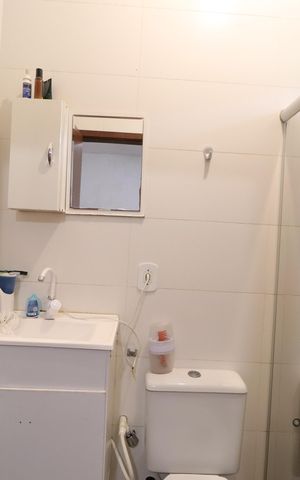 Casa para alugar com 110m², 2 quartos e 3 vagasBanheiro do Quarto 2
