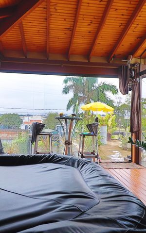 Casa para alugar com 110m², 2 quartos e 3 vagasQuarto 2 - Suíte - Varanda