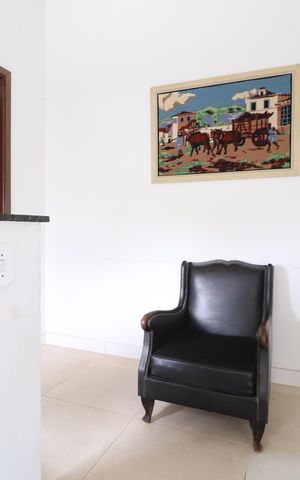 Casa para alugar com 110m², 2 quartos e 3 vagasHall Escada