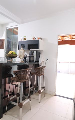 Casa para alugar com 110m², 2 quartos e 3 vagasCozinha