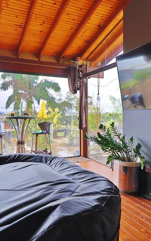 Casa para alugar com 110m², 2 quartos e 3 vagasQuarto 2 - Suíte - Varanda