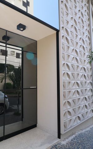 Studio para alugar com 40m², 1 quarto e 1 vagaFachada e portaria