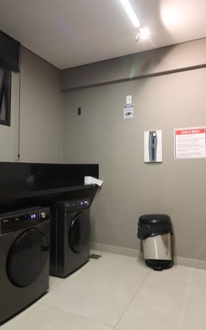 Studio para alugar com 40m², 1 quarto e 1 vagaArea comum Lavanderia