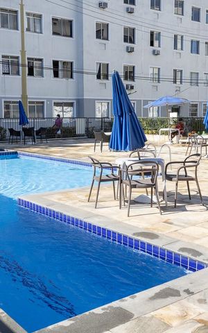Apartamento para alugar com 44m², 2 quartos e 1 vagaÁrea comum - Piscina