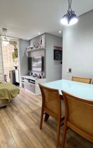 Apartamento à venda com 45m², 2 quartos e 1 vaga Apartamento à venda com 45m², 2 quartos e 1 vagaSala