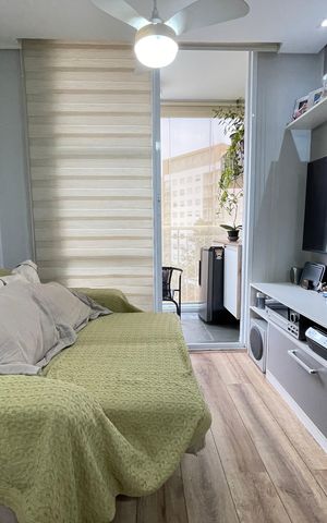 Apartamento à venda com 45m², 2 quartos e 1 vaga Apartamento à venda com 45m², 2 quartos e 1 vagaSala