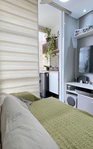 Apartamento à venda com 45m², 2 quartos e 1 vaga Apartamento à venda com 45m², 2 quartos e 1 vagaSala