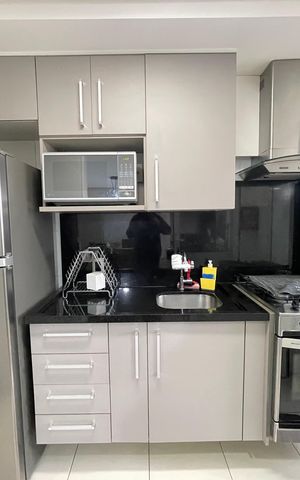 Apartamento à venda com 45m², 2 quartos e 1 vaga Apartamento à venda com 45m², 2 quartos e 1 vagaCozinha e Área de Serviço