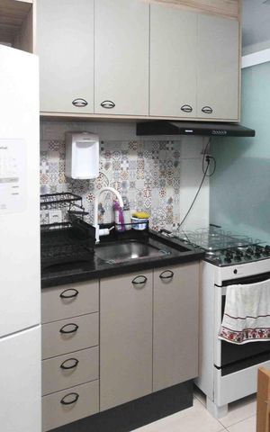 Apartamento à venda com 42m², 2 quartos e 1 vagaCozinha