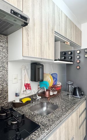 Apartamento à venda com 56m², 2 quartos e 1 vaga Apartamento à venda com 56m², 2 quartos e 1 vagaCozinha