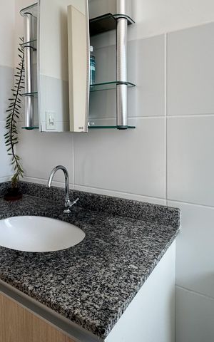 Apartamento à venda com 56m², 2 quartos e 1 vaga Apartamento à venda com 56m², 2 quartos e 1 vagaBanheiro - Suíte