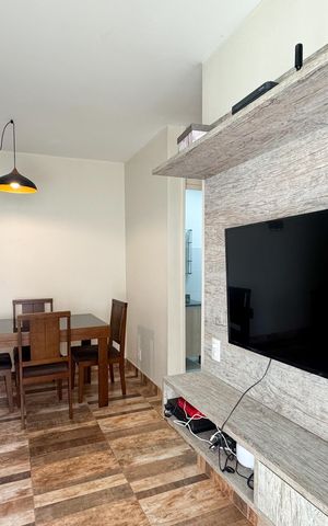 Apartamento à venda com 56m², 2 quartos e 1 vaga Apartamento à venda com 56m², 2 quartos e 1 vagaSala